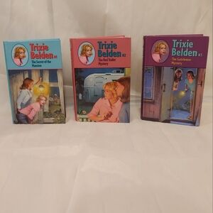 Trixie Belden Books #1, 2, 3